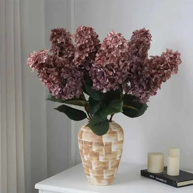 Belleza Silk Hydrangea Stem - Artificial Flower for Centrepiece & Home Decor 14:202888825#White Artificial Flowers