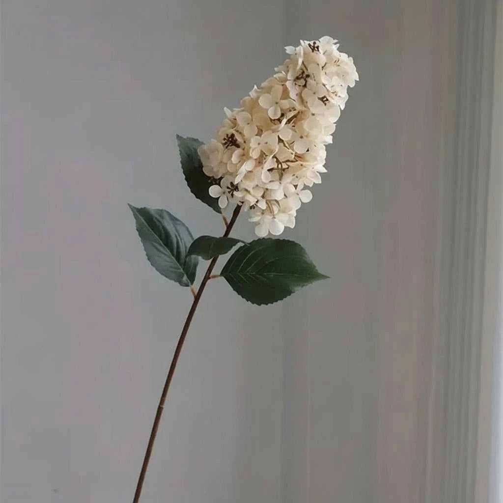 Belleza Silk Hydrangea Stem - Artificial Flower for Centrepiece & Home Decor 14:202888825#White Artificial Flowers