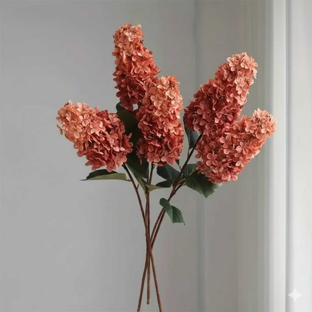 Belleza Silk Hydrangea Stem - Artificial Flower for Centrepiece & Home Decor 14:202888825#White Artificial Flowers