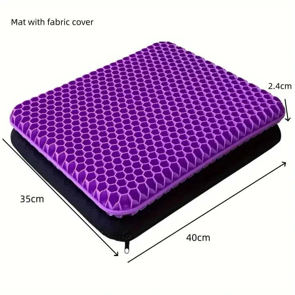 Cushion honeycomb gel summer sitting seat cushion office car seat cushion summer breathable cold pad 14:173 luxury bedding