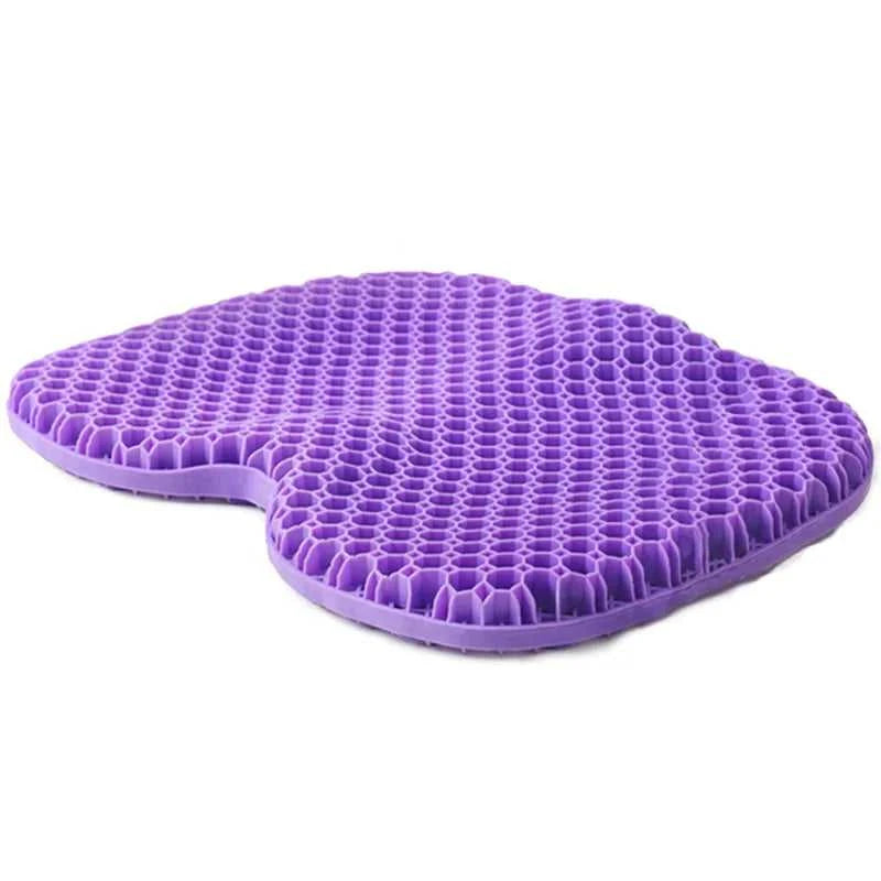 Cushion honeycomb gel summer sitting seat cushion office car seat cushion summer breathable cold pad 14:173 luxury bedding