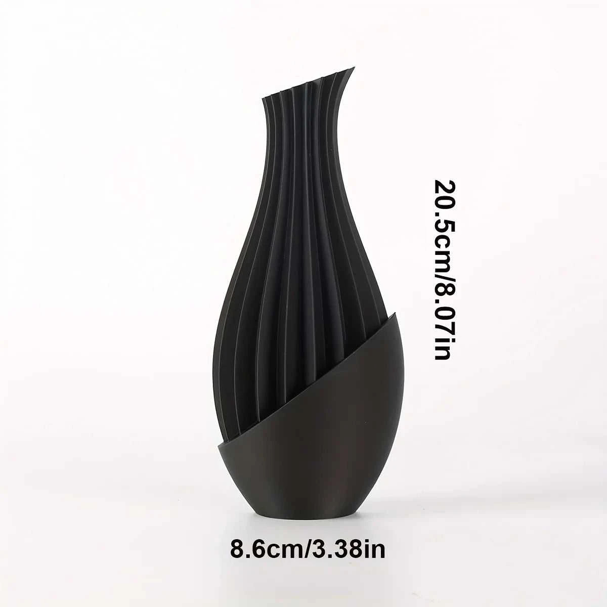 Cabana Striped Teardrop Vase - Boho Style for Dried & Fresh Flowers 14:10#red vase