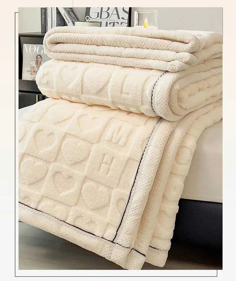 Cosmos Premium Taffeta Velvet Blanket - Double-Sided Plush Throw 14:193#1;5:595#70x100cm Blankets & Throws
