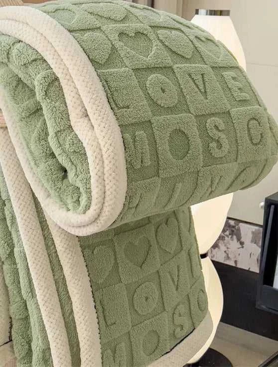 Cosmos Premium Taffeta Velvet Blanket - Double-Sided Plush Throw 14:193#1;5:595#70x100cm Blankets & Throws