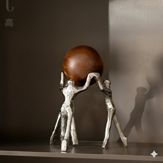 Earth Guardian resin sculpture desktop character figurine ornament premium home decor