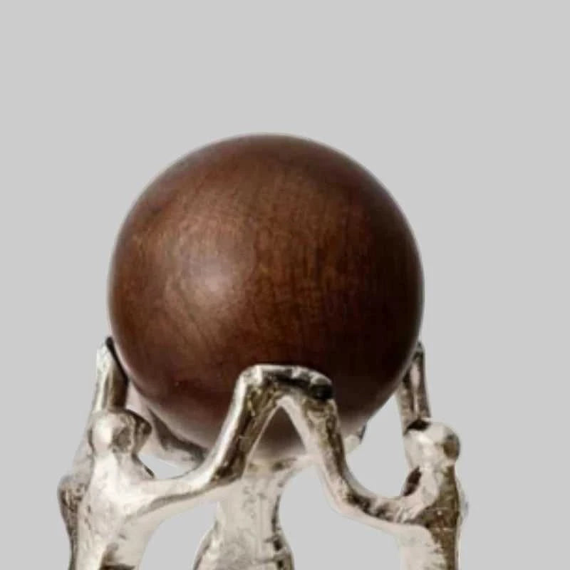 Pillary Earth Guardian Resin Sculpture | Desktop Character Figurine Ornament 14:200006151#ornament