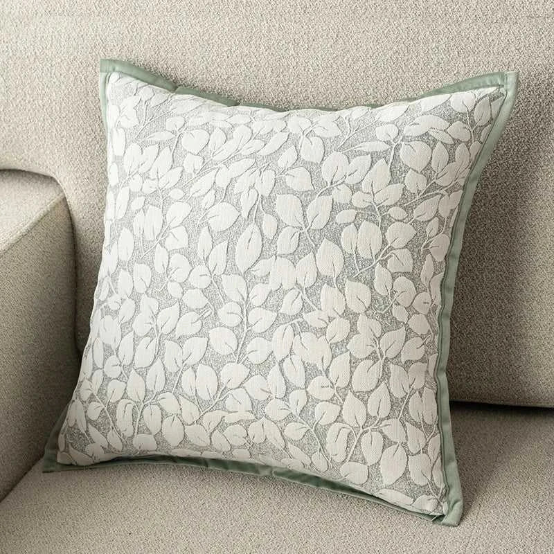 Eleganza Luxury Chenille Throw Pillow Covers - Jacquard Cushion Cases 14:193#Style 01;5:201298988#40X40cm Cushion Covers