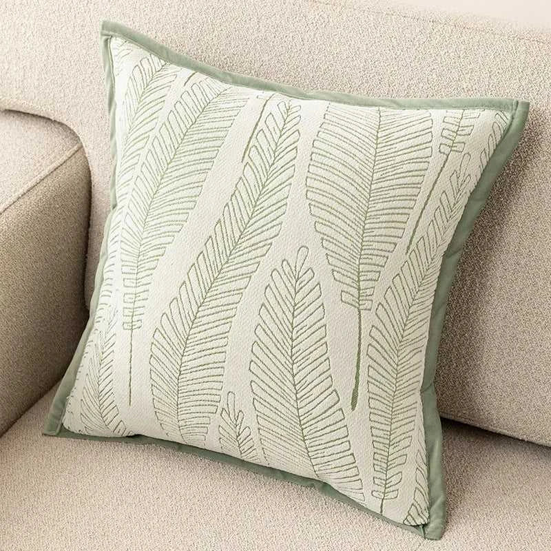 Eleganza Luxury Chenille Throw Pillow Covers - Jacquard Cushion Cases 14:193#Style 01;5:201298988#40X40cm Cushion Covers