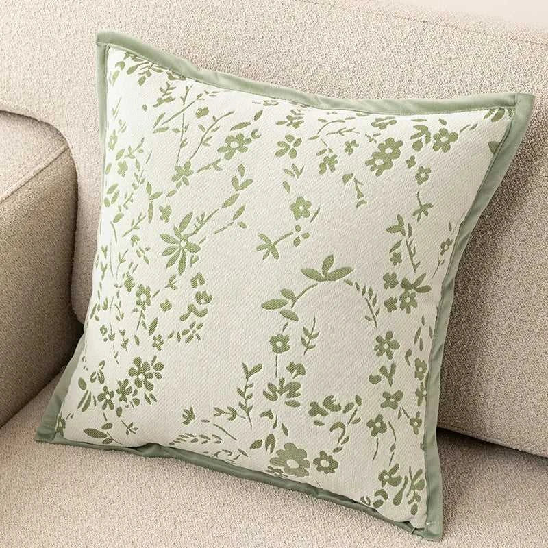 Eleganza Luxury Chenille Throw Pillow Covers - Jacquard Cushion Cases 14:193#Style 01;5:201298988#40X40cm Cushion Covers