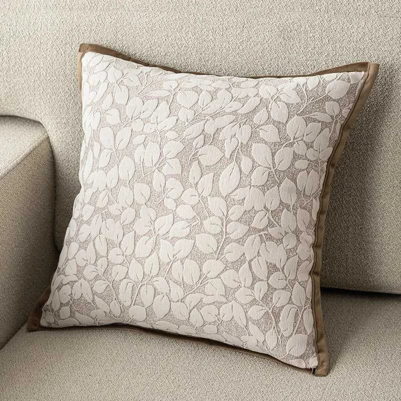 Eleganza Luxury Chenille Throw Pillow Covers - Jacquard Cushion Cases 14:193#Style 01;5:201298988#40X40cm Cushion Covers