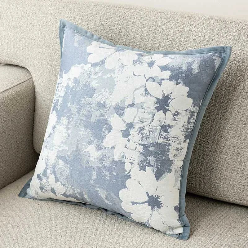 Eleganza Luxury Chenille Throw Pillow Covers - Jacquard Cushion Cases 14:193#Style 01;5:201298988#40X40cm Cushion Covers