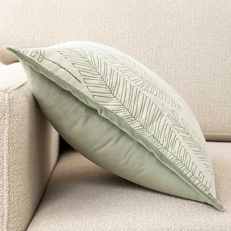 Eleganza Luxury Chenille Throw Pillow Covers - Jacquard Cushion Cases 14:193#Style 01;5:201298988#40X40cm Cushion Covers