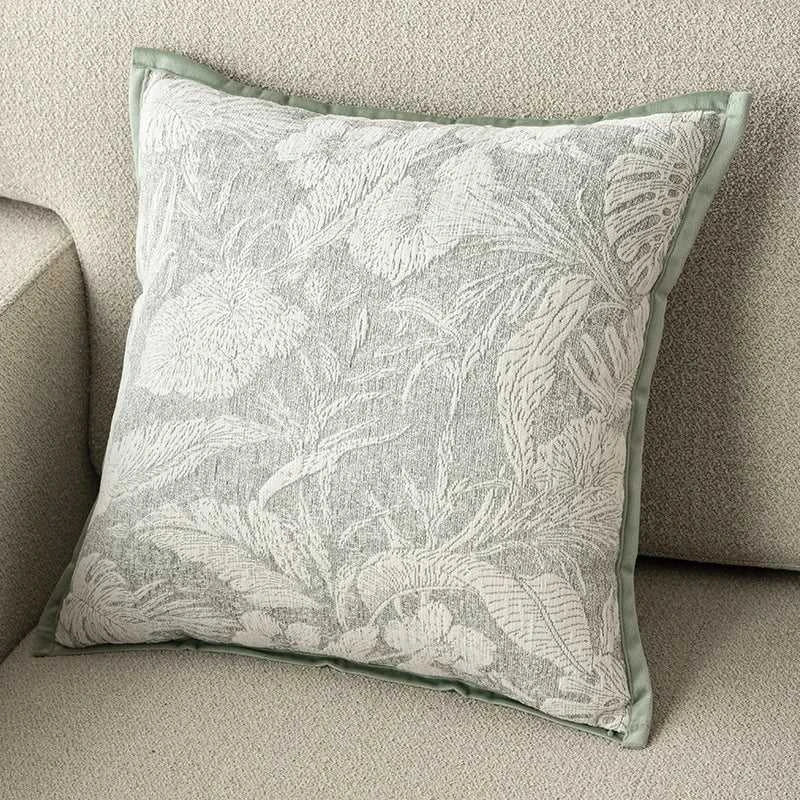 Eleganza Luxury Chenille Throw Pillow Covers - Jacquard Cushion Cases 14:193#Style 01;5:201298988#40X40cm Cushion Covers