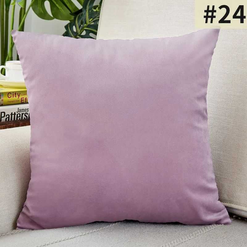 Gardenia Velvet Cushion Cover - Solid Color Throw Pillow Case 14:201450919#1;5:201298983#30x50cm Cushion Covers