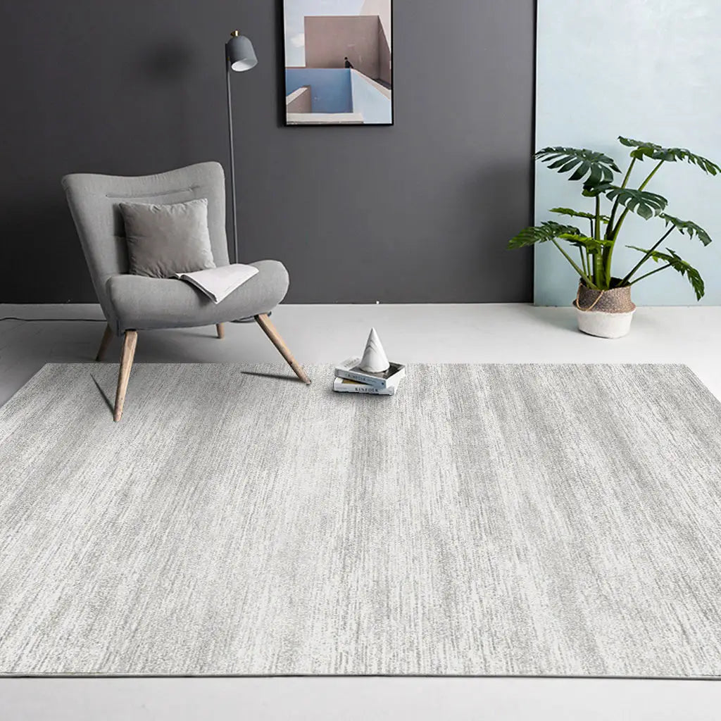 Mocco Modern Grey Area Rug | Premium Living Room Carpet