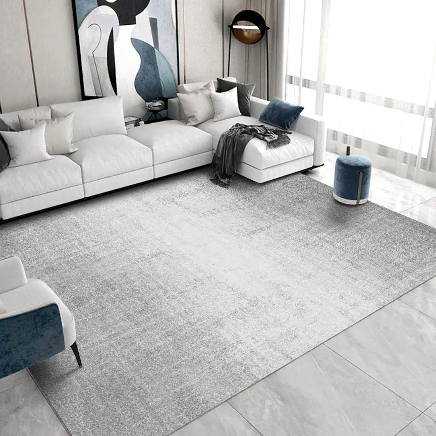 Mocco Modern Grey Area Rug | Premium Living Room Carpet