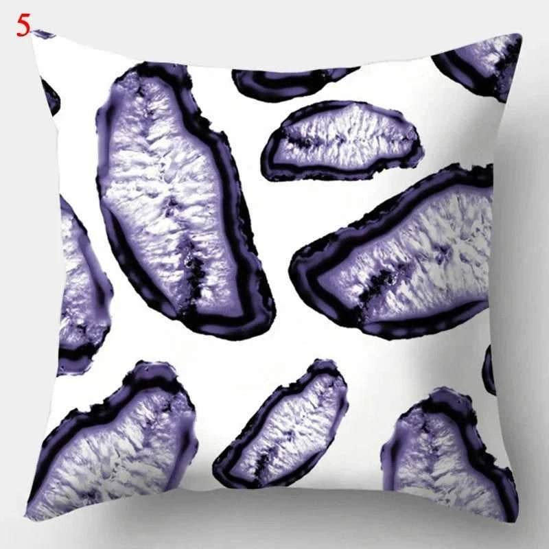 Purple Geometric Pillowcase Decorative Cushion Cover Home Sofa Decor Square throw pillow covers 45*45 pillowcases40x40cm 50x50 14:200004870#tnb-241218015650;5:201298985#50x50cm Cushion Covers