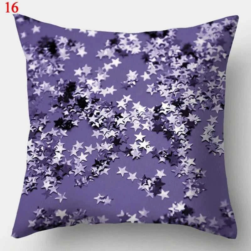Purple Geometric Pillowcase Decorative Cushion Cover Home Sofa Decor Square throw pillow covers 45*45 pillowcases40x40cm 50x50 14:200004870#tnb-241218015650;5:201298985#50x50cm Cushion Covers