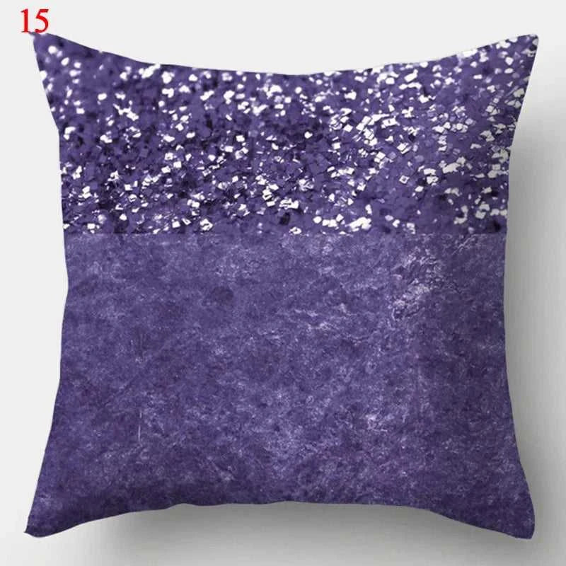 Purple Geometric Pillowcase Decorative Cushion Cover Home Sofa Decor Square throw pillow covers 45*45 pillowcases40x40cm 50x50 14:200004870#tnb-241218015650;5:201298985#50x50cm Cushion Covers