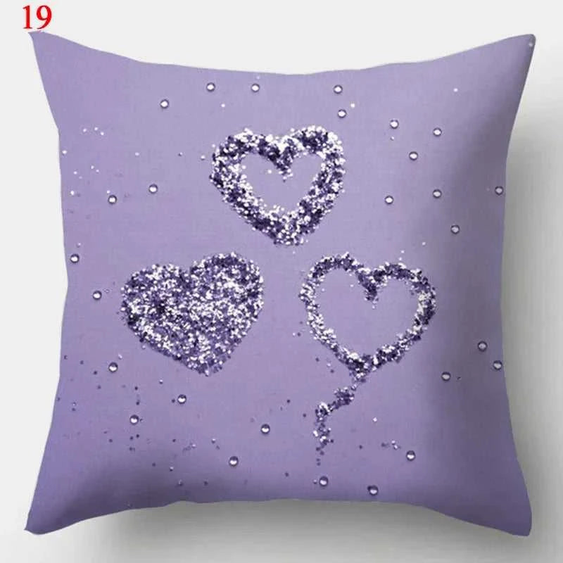 Purple Geometric Pillowcase Decorative Cushion Cover Home Sofa Decor Square throw pillow covers 45*45 pillowcases40x40cm 50x50 14:200004870#tnb-241218015650;5:201298985#50x50cm Cushion Covers