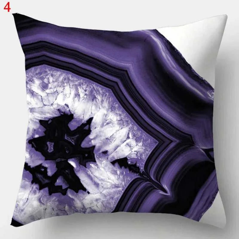 Purple Geometric Pillowcase Decorative Cushion Cover Home Sofa Decor Square throw pillow covers 45*45 pillowcases40x40cm 50x50 14:200004870#tnb-241218015650;5:201298985#50x50cm Cushion Covers