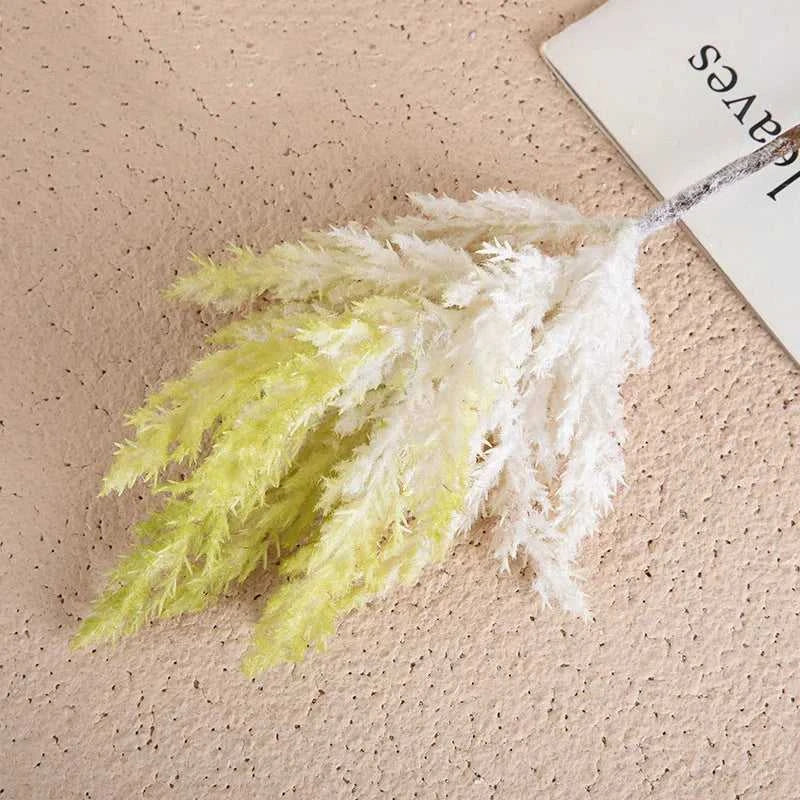 Lumi Natural Pampas Grass Bouquet - Premium Dried Floral Decor for Weddings & Home 14:201441321#Pink Artificial Flowers