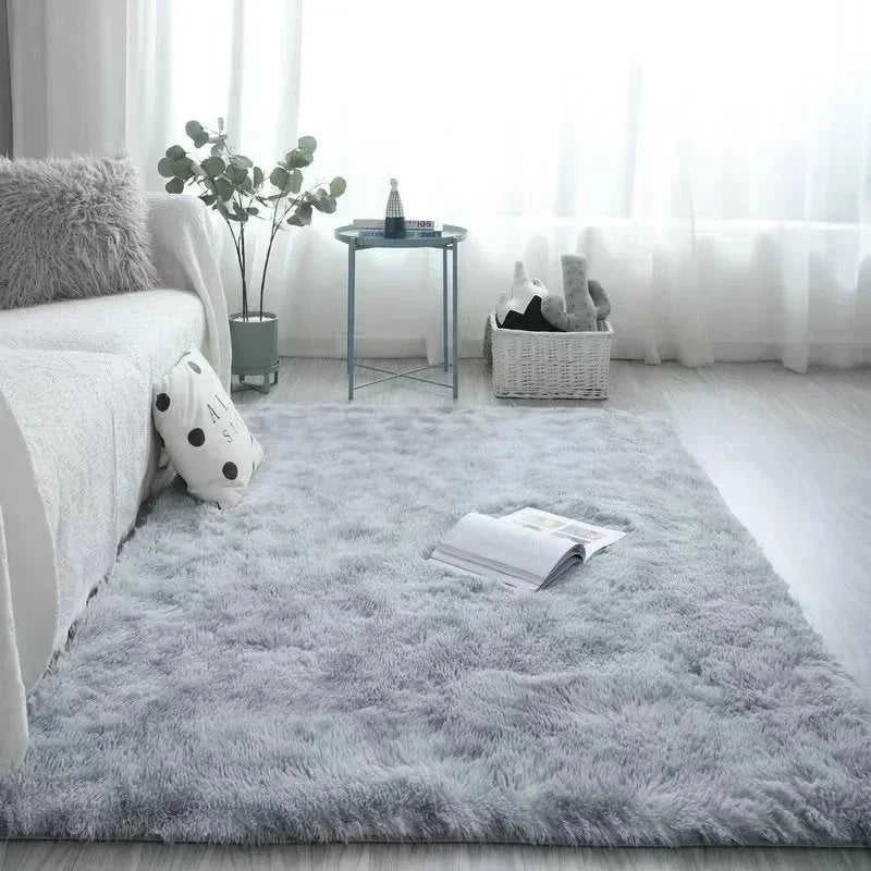 Miko Fluffy Faux Sheepskin Rug - Soft Faux Fur Floor Mat 14:29#A-1;5:202813808#40X60cm 15.7X23.6in Rugs