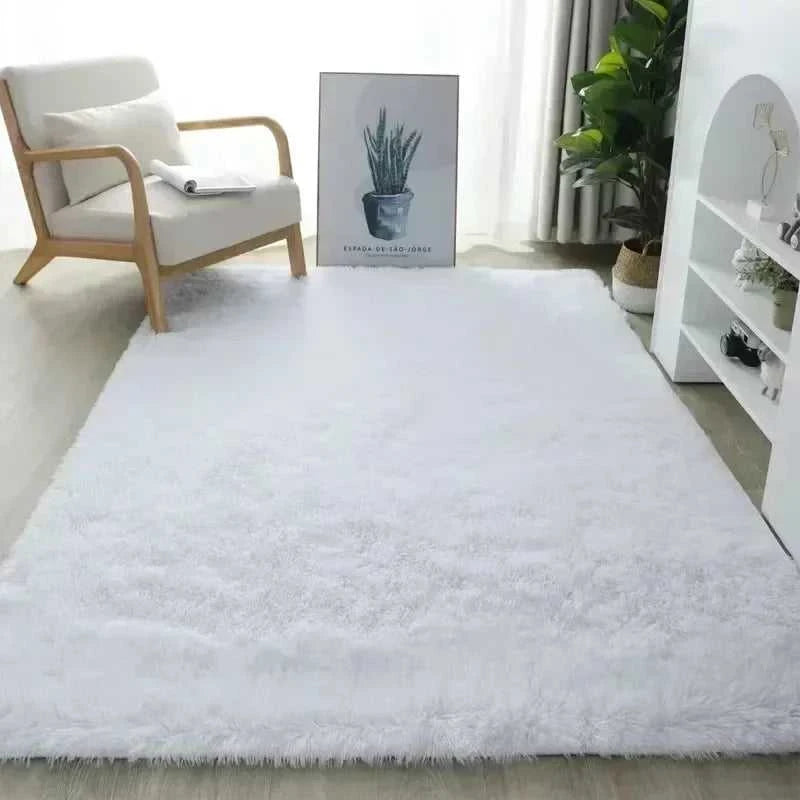 Miko Fluffy Faux Sheepskin Rug - Soft Faux Fur Floor Mat 14:29#A-1;5:202813808#40X60cm 15.7X23.6in Rugs