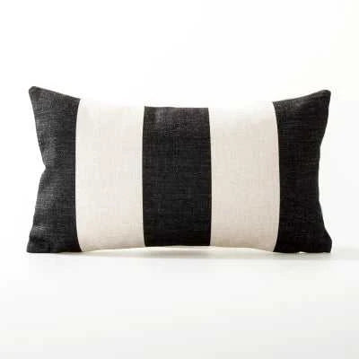 Miley Nordic Geometric Cushion Cover - Linen Pillowcase 45x45cm 14:771#A;5:201298987#30x50cm Cushion Covers