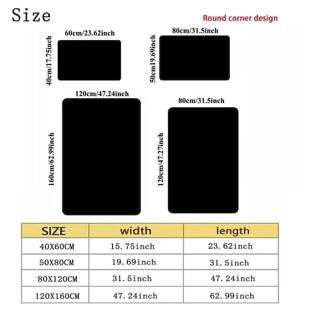 Moderno Black White Geometric Area Rug - Abstract Pattern 14:29#1;5:557868959#40x60CM Carpets