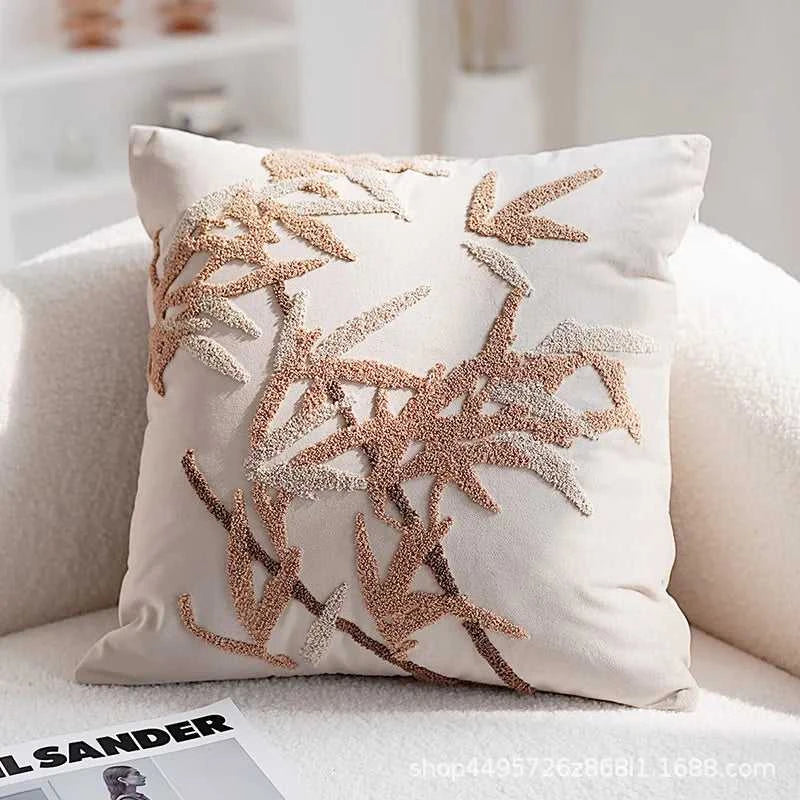 Mysa Nordic Vintage Throw Pillow Cover - Light Luxury Cushion 14:193#Color 1;5:202198822#45X45CM Without Core Cushion Covers