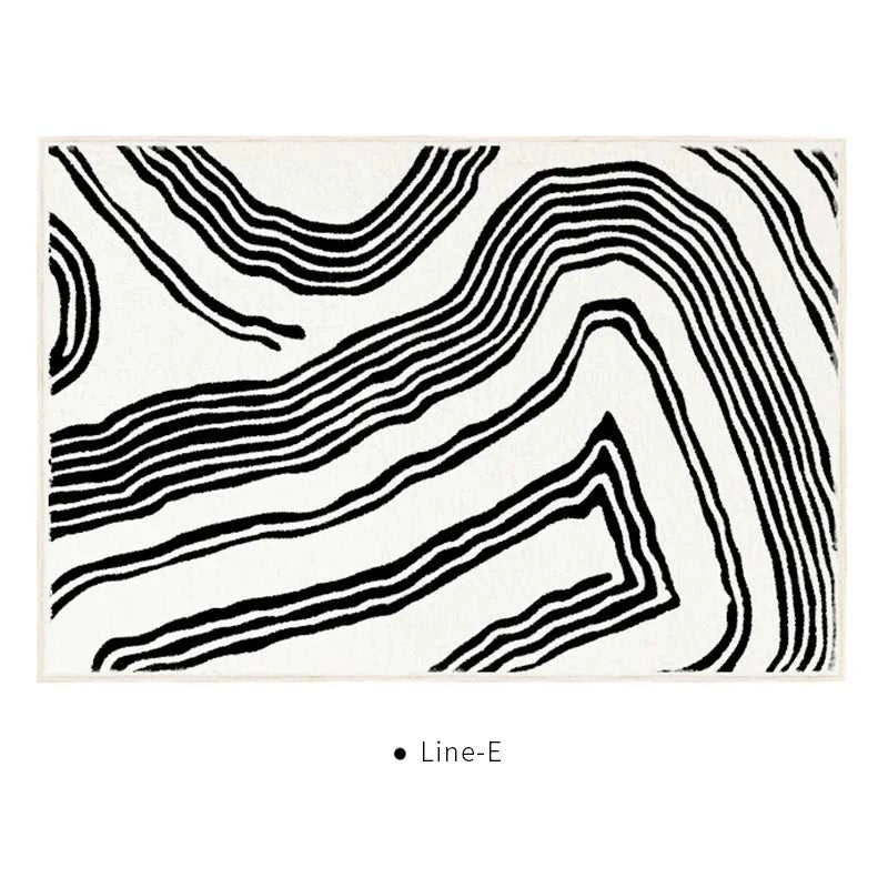 Meraki Plush Area Rug Non-Slip - Living Room Bedroom Carpet 14:29#A;5:200844313#80x120cm Carpets