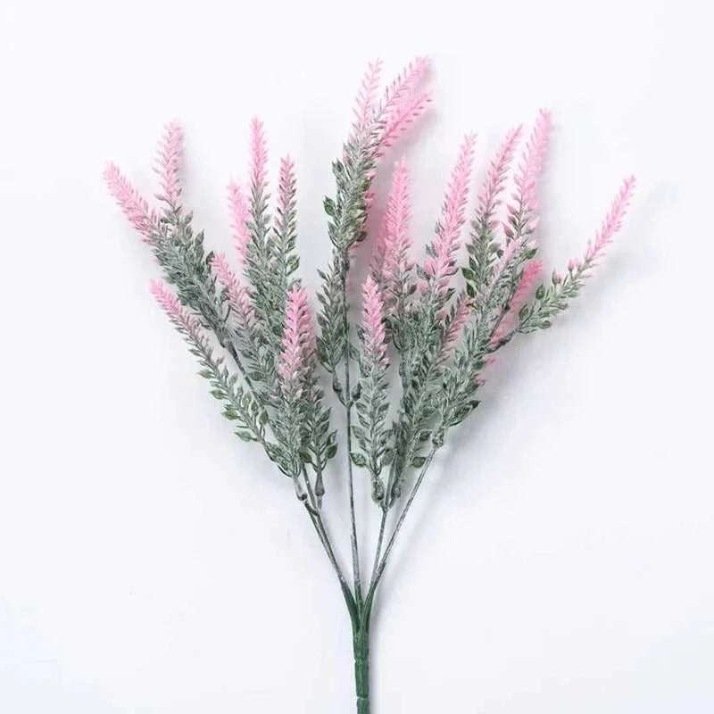 Prairie Artificial Lavender Bunch 38cm - Wedding & Home Decor 14:350850#Yellow;5:100014066#1 PCS Artificial Flowers