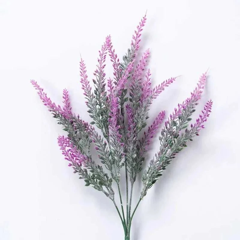 Prairie Artificial Lavender Bunch 38cm - Wedding & Home Decor 14:350850#Yellow;5:100014066#1 PCS Artificial Flowers