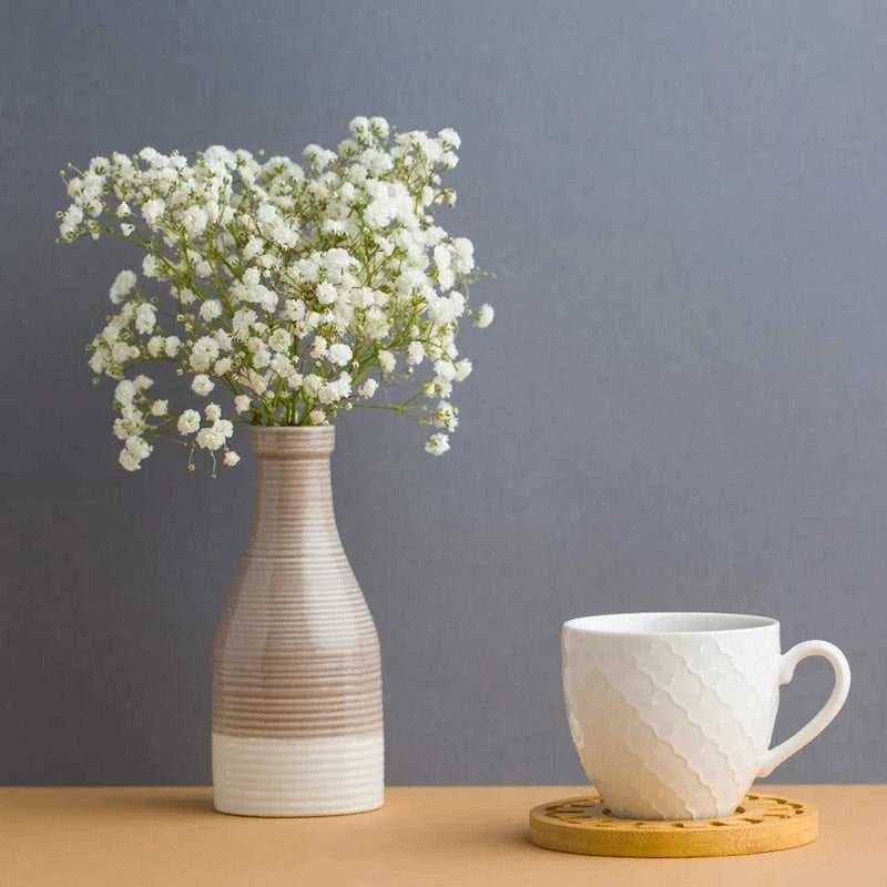 Skies Artificial Baby's Breath 52cm White - Wedding Bouquet Decor 14:365458#white;5:100014066#1bunch Artificial Flowers