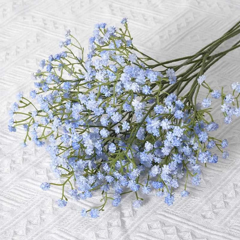 Skies Artificial Baby's Breath 52cm White - Wedding Bouquet Decor 14:365458#white;5:100014066#1bunch Artificial Flowers