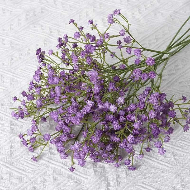 Skies Artificial Baby's Breath 52cm White - Wedding Bouquet Decor 14:365458#white;5:100014066#1bunch Artificial Flowers