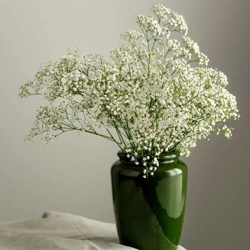 Skies Artificial Baby's Breath 52cm White - Wedding Bouquet Decor 14:365458#white;5:100014066#1bunch Artificial Flowers
