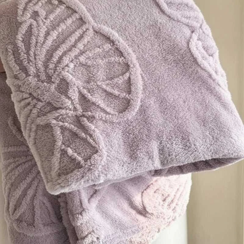 Solano 3D Embossed Butterfly Flannel Blanket - Ultra Soft & Warm Throw 14:29#White;5:596#100x150cm Blankets & Throws