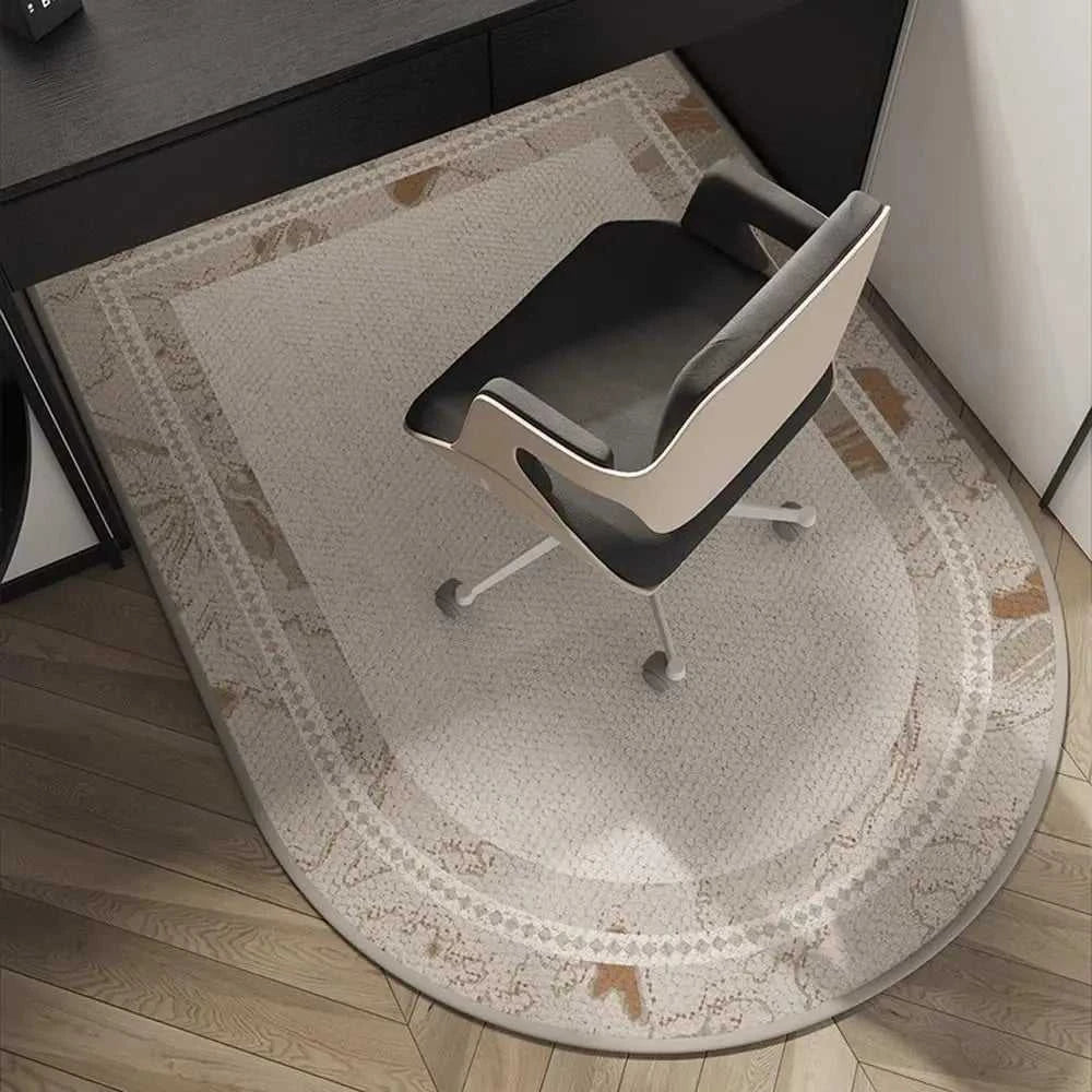 Medieval Arch Study Swivel Chair Mat Office Bedroom Dressing Table Rug Children's Study Desk Chair Pad Home Decor 14:366#FQR-2;5:200844324#60x120cm 24x47inch Carpets