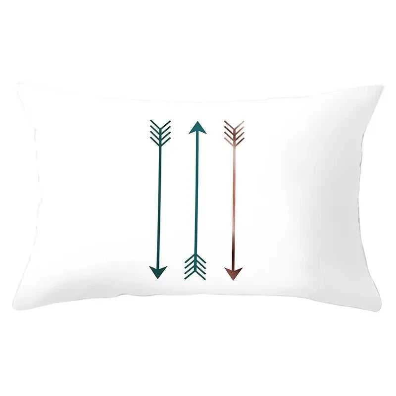 Tessitura Geometric Cushion Cover 30x50cm - Single Sided Print 14:771#1;5:201298983#30x50cm Cushion Covers
