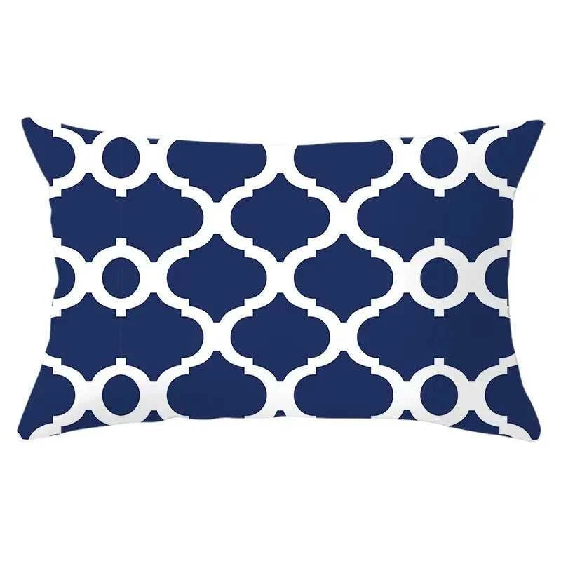 Tessitura Geometric Cushion Cover 30x50cm - Single Sided Print 14:771#1;5:201298983#30x50cm Cushion Covers