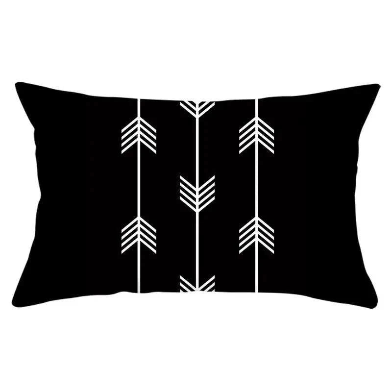 Tessitura Geometric Cushion Cover 30x50cm - Single Sided Print 14:771#1;5:201298983#30x50cm Cushion Covers