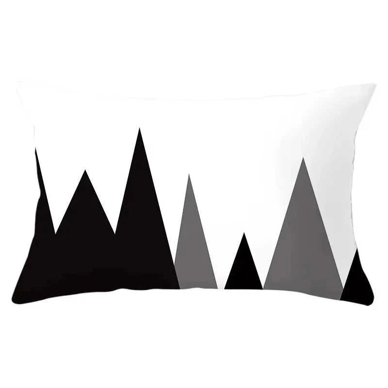 Tessitura Geometric Cushion Cover 30x50cm - Single Sided Print 14:771#1;5:201298983#30x50cm Cushion Covers