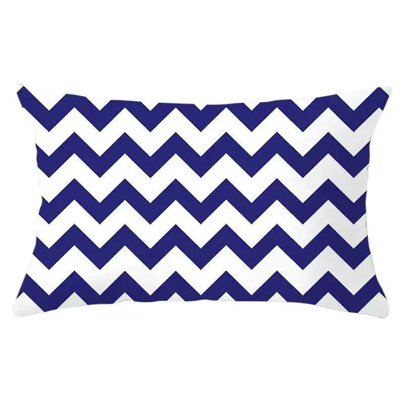 Tessitura Geometric Cushion Cover 30x50cm - Single Sided Print 14:771#1;5:201298983#30x50cm Cushion Covers