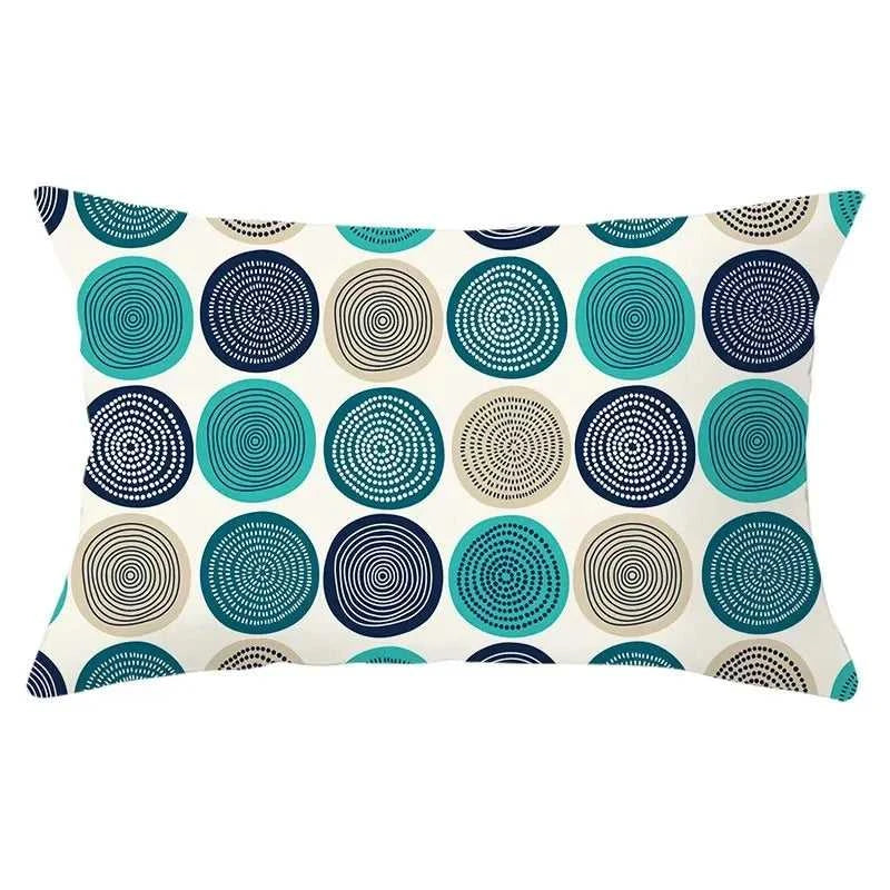 Tessitura Geometric Cushion Cover 30x50cm - Single Sided Print 14:771#1;5:201298983#30x50cm Cushion Covers