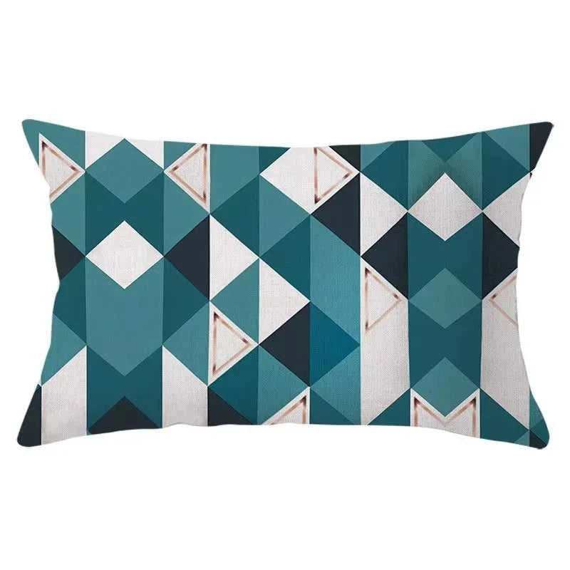 Tessitura Geometric Cushion Cover 30x50cm - Single Sided Print 14:771#1;5:201298983#30x50cm Cushion Covers