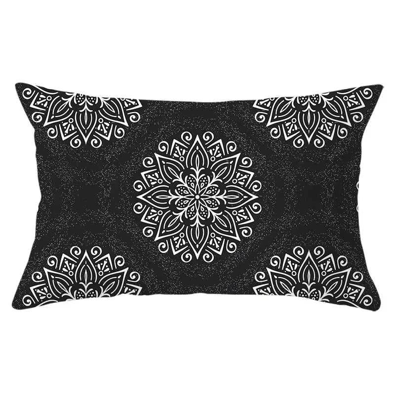 Tessitura Geometric Cushion Cover 30x50cm - Single Sided Print 14:771#1;5:201298983#30x50cm Cushion Covers