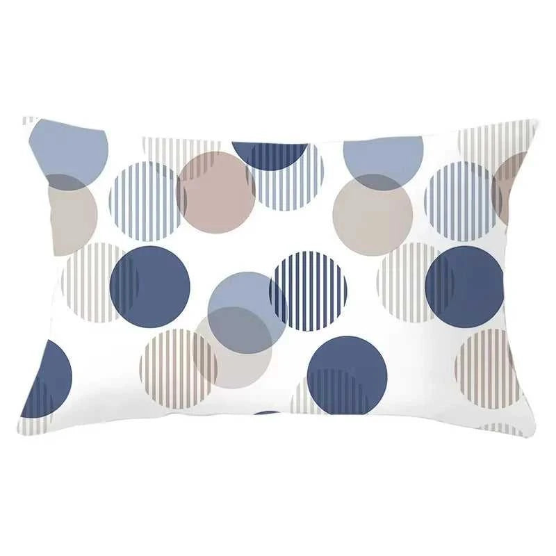 Tessitura Geometric Cushion Cover 30x50cm - Single Sided Print 14:771#1;5:201298983#30x50cm Cushion Covers
