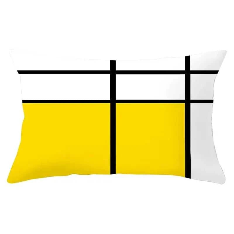 Tessitura Geometric Cushion Cover 30x50cm - Single Sided Print 14:771#1;5:201298983#30x50cm Cushion Covers